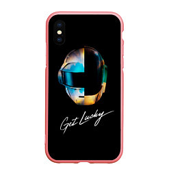 Чехол iPhone XS Max матовый Daft Punk: Get Lucky