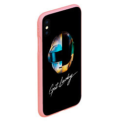 Чехол iPhone XS Max матовый Daft Punk: Get Lucky, цвет: 3D-баблгам — фото 2