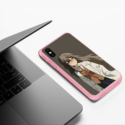 Чехол iPhone XS Max матовый Rascal Does Not Dream, цвет: 3D-баблгам — фото 2