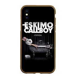 Чехол iPhone XS Max матовый Eskimo Callboy: Crystalis, цвет: 3D-коричневый