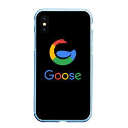 Чехол iPhone XS Max матовый GOOSE