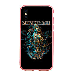 Чехол iPhone XS Max матовый Meshuggah: Violent Sleep, цвет: 3D-баблгам