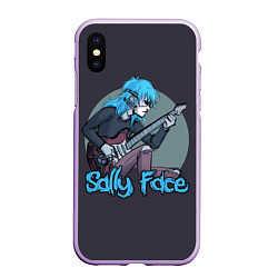 Чехол iPhone XS Max матовый Sally Face: Rock