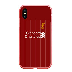 Чехол iPhone XS Max матовый Virgil van Dijk 19-20 форма