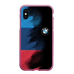 Чехол iPhone XS Max матовый BMW