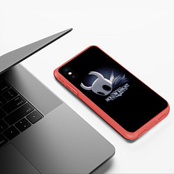 Чехол iPhone XS Max матовый Hollow Knight, цвет: 3D-красный — фото 2