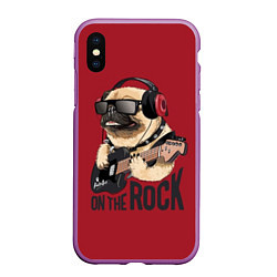 Чехол iPhone XS Max матовый On the rock