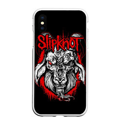 Чехол iPhone XS Max матовый Slipknot: Devil Goat