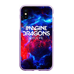 Чехол iPhone XS Max матовый IMAGINE DRAGONS