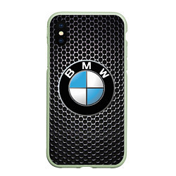 Чехол iPhone XS Max матовый BMW РЕДАЧ