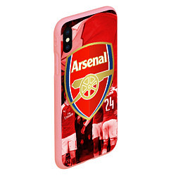 Чехол iPhone XS Max матовый Arsenal, цвет: 3D-баблгам — фото 2