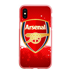 Чехол iPhone XS Max матовый Arsenal, цвет: 3D-баблгам