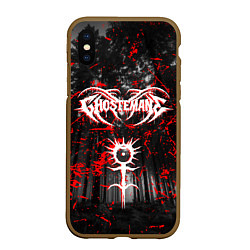 Чехол iPhone XS Max матовый GHOSTEMANE