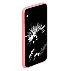 Чехол iPhone XS Max матовый Король и Шут Анархия спина, цвет: 3D-баблгам — фото 2