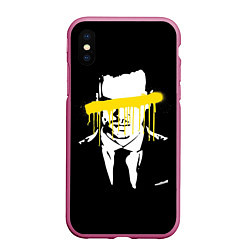 Чехол iPhone XS Max матовый Sherlock