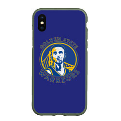 Чехол iPhone XS Max матовый Stephen Curry