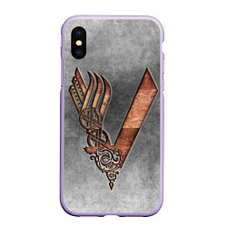 Чехол iPhone XS Max матовый Vikings