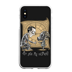 Чехол iPhone XS Max матовый Doctor Who