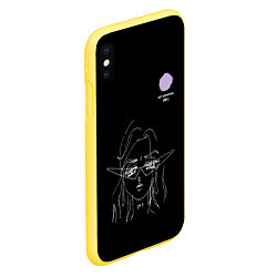 Чехол iPhone XS Max матовый SAYONARA BOY, цвет: 3D-желтый — фото 2