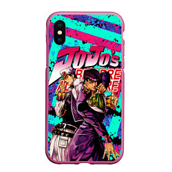 Чехол iPhone XS Max матовый Jojo