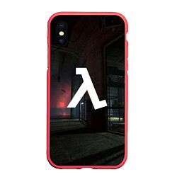 Чехол iPhone XS Max матовый HALF-LIFE