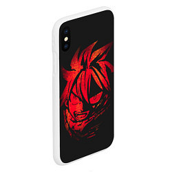 Чехол iPhone XS Max матовый Fairy Tail, цвет: 3D-белый — фото 2