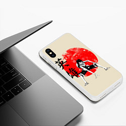 Чехол iPhone XS Max матовый One Piece, цвет: 3D-белый — фото 2