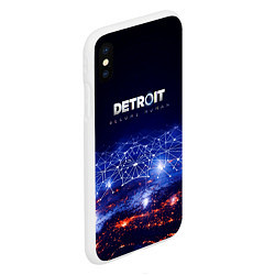 Чехол iPhone XS Max матовый DETROIT:BECOME HUMAN, цвет: 3D-белый — фото 2