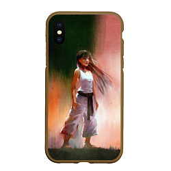 Чехол iPhone XS Max матовый Girl