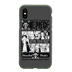 Чехол iPhone XS Max матовый One Piece