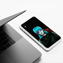 Чехол iPhone XS Max матовый Sally face, цвет: 3D-белый — фото 2
