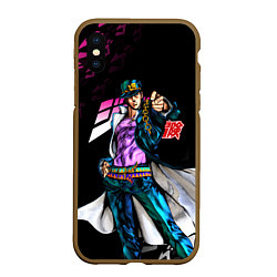 Чехол iPhone XS Max матовый JOJOS BIZARRE ADVENTURE