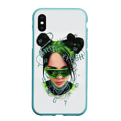 Чехол iPhone XS Max матовый BILLIE EILISH