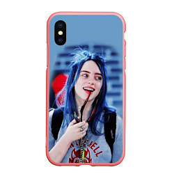 Чехол iPhone XS Max матовый BILLIE EILISH