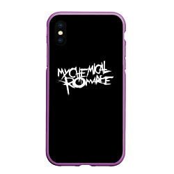 Чехол iPhone XS Max матовый My Chemical Romance spider