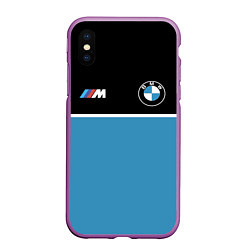 Чехол iPhone XS Max матовый BMW БМВ