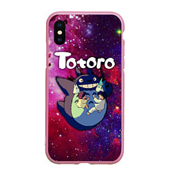 Чехол iPhone XS Max матовый Totoro