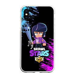 Чехол iPhone XS Max матовый BRAWL STARS BIBI