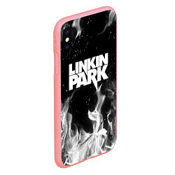 Чехол iPhone XS Max матовый LINKIN PARK, цвет: 3D-баблгам — фото 2