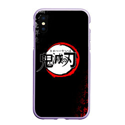 Чехол iPhone XS Max матовый KIMETSU NO YAIBA