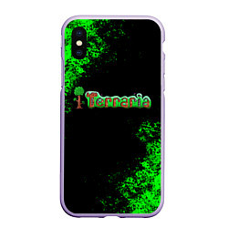 Чехол iPhone XS Max матовый Terraria