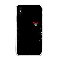 Чехол iPhone XS Max матовый ТИКТОКЕР - PAYTON MOORMEIE, цвет: 3D-белый
