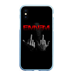 Чехол iPhone XS Max матовый EMINEM