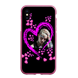 Чехол iPhone XS Max матовый Lil Peep