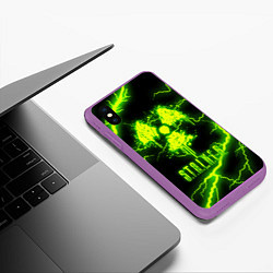 Чехол iPhone XS Max матовый STALKER 2, цвет: 3D-фиолетовый — фото 2