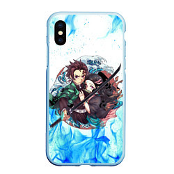 Чехол iPhone XS Max матовый KIMETSU NO YAIBA