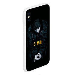 Чехол iPhone XS Max матовый EMINEM, цвет: 3D-белый — фото 2