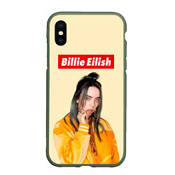 Чехол iPhone XS Max матовый BILLIE EILISH