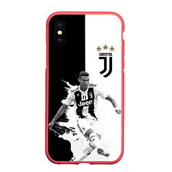 Чехол iPhone XS Max матовый Cristiano Ronaldo