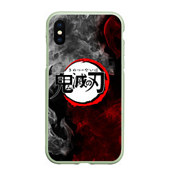 Чехол iPhone XS Max матовый KIMETSU NO YAIBA